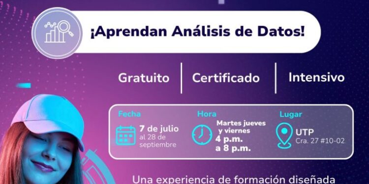 Formación gratuita en análisis de datos para personal administrativo de la UTP
