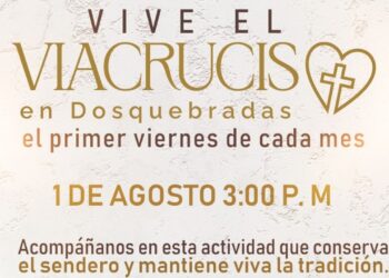 El alcalde Roberto Jiménez cumple la promesa de mantener el Viacrucis vivo a lo largo del año