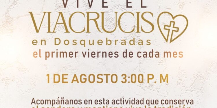 El alcalde Roberto Jiménez cumple la promesa de mantener el Viacrucis vivo a lo largo del año