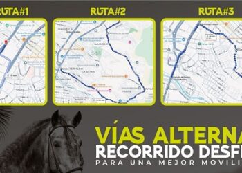Conozca los cierres viales por el desfile ‘Dosquebradas a Caballo’ a realizarse este domingo 17 de agosto