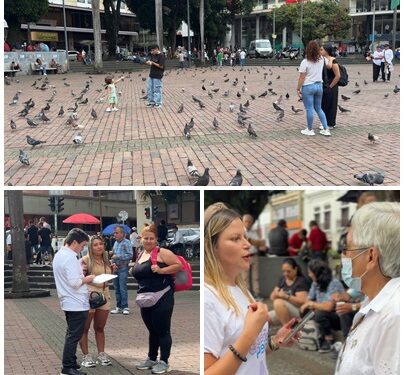 Alcaldía de Pereira socializó en la Plaza de Bolívar el Proyecto de Prospectiva 2054