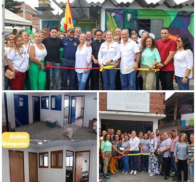 Alcaldía de Pereira entrega dos nuevas sedes comunales en los barrios Jardín I y Guadalupe