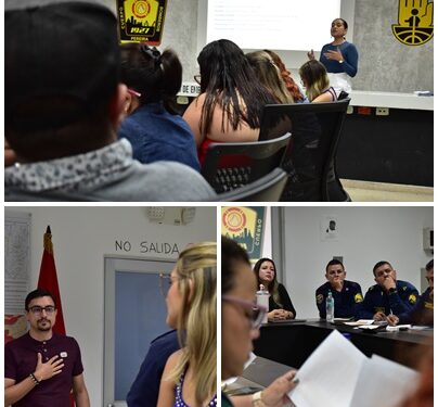 El Cuerpo Oficial de Bomberos Pereira se forma en Primeros Auxilios Sicológicos