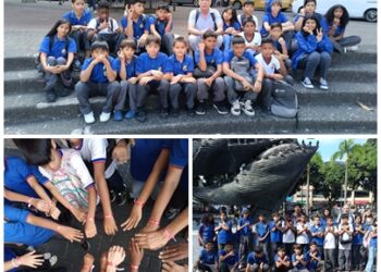 Estudiantes de la Escuela la Palabra disfrutaron de un recorrido por las zonas culturales de Pereira