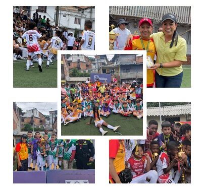 Villa Santana vivió la final del Mundialito de Fútbol con Valores