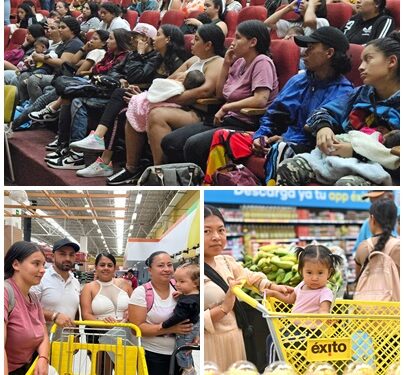 La Alcaldía de Pereira y Fundación Éxito apoyan a 150 madres en el marco del mes de la Lactancia Materna