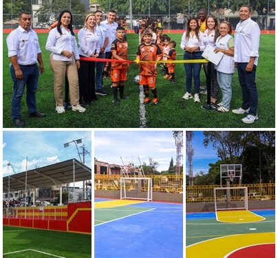 En Pereira 4 comunas más recibieron escenarios deportivos intervenidos y mejorados para el disfrute de la comunidad