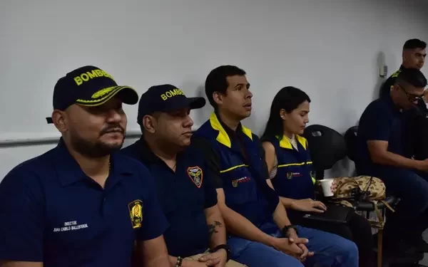 El Cuerpo Oficial de Bomberos Pereira y Diger, participarán en simulacro de emergencia en el Aeropuerto Internacional Matecaña