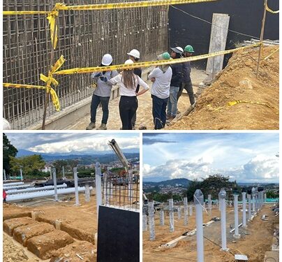 Coliseo Multipropósito avanza en un 38 % en su obra física