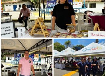 Emprendedores de los CAFEs promovieron sus productos en la Cosecha del Eje, Canasta de Paz en Consotá