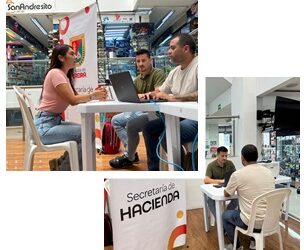 Alcaldía de Pereira acerca la atención tributaria a los comerciantes de Sanandresito