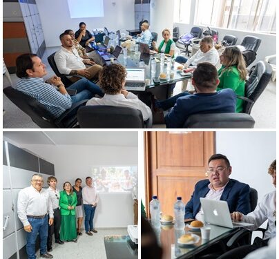 Visita de organización empresarial China, abre nuevas oportunidades de inversión y cooperación en Pereira