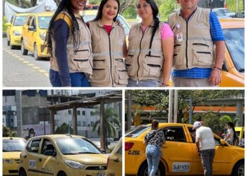 Área Metropolitana Centro Occidente evalúa calidad del servicio de taxis y posible ampliación del parque automotor