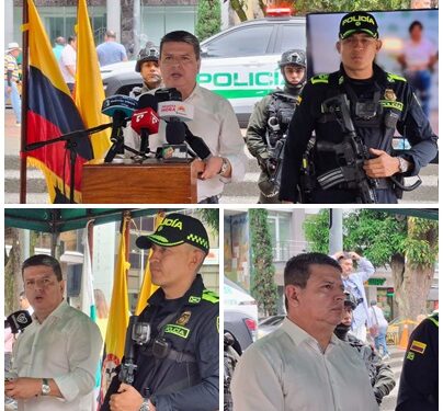 Autoridades intensifican ofensiva contra la criminalidad en Pereira