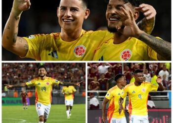 COLOMBIA TOMO VINOTINTO Y ELIMINO A VENEZUELA DEL MUNDIAL