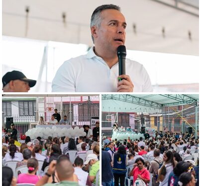 Alcalde Mauricio Salazar lideró Consejo Comunitario en la comuna Perla del Otún