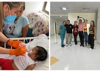 La ‘Doctora Moquitos’ comparte en el San Jorge su práctica para la buena limpieza de las vías respiratorias de los niños