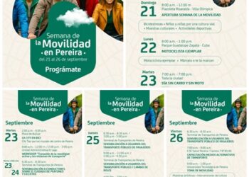 El AMCO y el Instituto de Movilidad de Pereira, convocan a la ciudadanía a participar en la Semana de la Movilidad