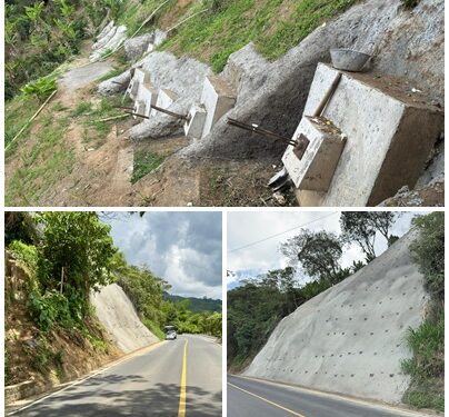 Con una Inversión de $5 mil millones fue recuperado el punto crítico Ventiaderos, en la vía Pereira – Marsella