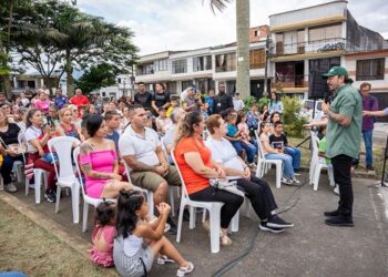 Gobernador Juan Diego Patiño Ochoa inaugura modernos parques en Santa Rosa de Cabal