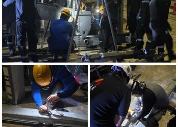 Megacable realiza primer mantenimiento de balancines