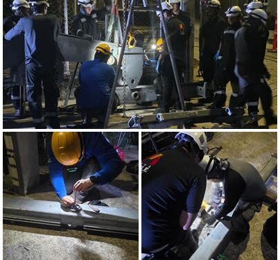 Megacable realiza primer mantenimiento de balancines