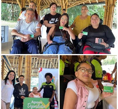 La Secretaría de Deporte y Recreación de Pereira y Megabús entregaron 350 tarjetas de transporte a deportistas pereiranos