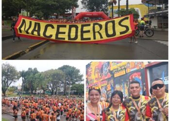 Pereira vivió una gran fiesta deportiva con el Aurirrojo Run Fest