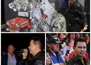 Jhonny Rivera recibió un sentido homenaje de la Alcaldía de Pereira por su legado musical