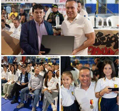 El alcalde le cumplió a los habitantes del Poblado