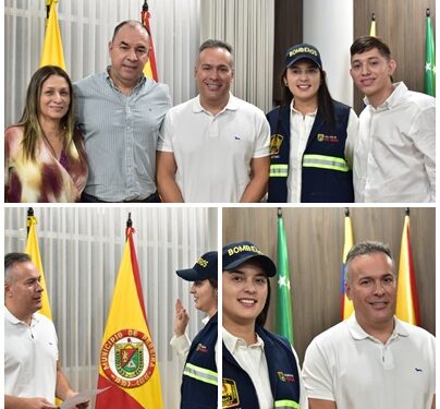 Por primera vez en 98 años, una mujer asume la dirección del Cuerpo Oficial de Bomberos Pereira