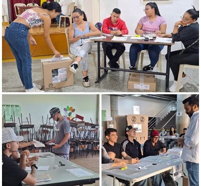 Las elecciones de consejeros municipales de juventud en Pereira se cumplieron con seguridad y tranquilidad