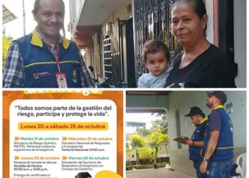 Pereira lidera la Semana de la Reducción del Riesgo