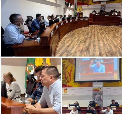 Secretaría TIC presentó ante el Concejo los avances de gestión y conectividad en Pereira