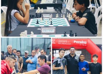 Pereira reunió a 400 deportistas en el torneo nacional de ajedrez por equipos