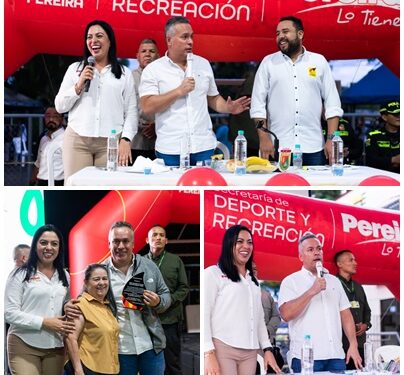 Familias de San Joaquín reconocieron y agradecieron las acciones de la Administración Municipal, bajo el liderazgo del alcalde Mauricio Salazar