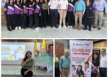 El programa Charlas con El Secre benefició a más de 2800 estudiantes de 25 instituciones educativas