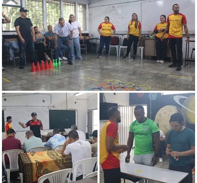 Alcaldía de Pereira fortalece la educación física con capacitación en “gamificación” en la IE Deogracias Cardona