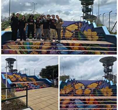 A finales del año se inaugurarán dos hermosos murales que engalanarán dos sectores de gran afluencia de turistas y de los pereiranos.