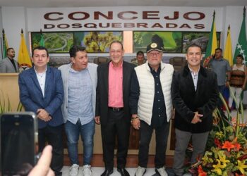 Concejo de Dosquebradas posesionó a su mesa directiva para el 2026 y eligió secretario general
