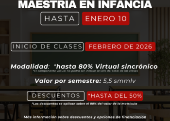 Inscripciones abiertas para la 9na. Cohorte de la Maestría en Infancia de la UTP