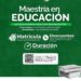 ¡Inscripciones abiertas para la Maestría en Educación! La Maestría en Educación informa que tiene inscripciones abiertas hasta el 9 de diciembre de 2025