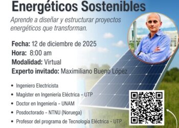 Invitación al Webinar: Formulación de Proyectos Energéticos Sostenibles