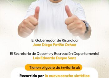 El primer lunes del año será para estrenar cancha gracias a la Gobernación de Risaralda