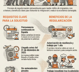 ¿Qué requisitos deben cumplir los migrantes para acceder a la regularización en España? Guía del paso a paso