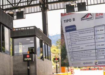 Estos son los peajes más caros de Colombia en 2026: con el aumento para este año, hay algunos que superan los $27.000