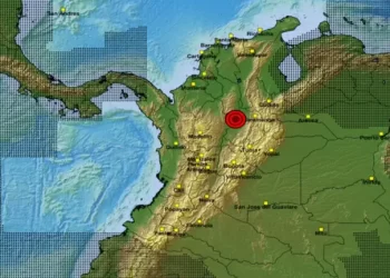 Fuerte temblor de magnitud 5.0 sacude Colombia