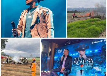 Murió Yeison Jiménez: el cantante estaba entre los pasajeros del avión que se accidentó en Boyacá