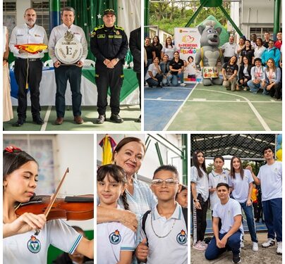 Con toda la Canasta Educativa garantizada y en total normalidad, regresaron los estudiantes de Pereira a las aulas