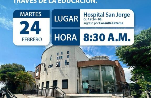 Rueda de prensa: Avances de la nueva sede de ciencias clínicas de la UTP en el hospital San Jorge de Pereira